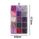thumbnail image 2 of Uñas postizas a presión, cobertura total, coloridas, para salón de uñas, con taladro decorativo., 2 of 5