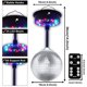 thumbnail image 2 of Luz Bola de Discoteca DGLIANYA 15 cm RGBW con Control Remoto, 2 of 7