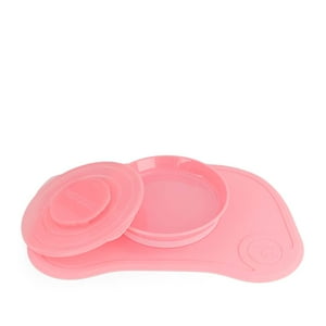 Twistshake - Individual Clickmat Mini Plato Rosa Pas