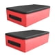 thumbnail image 1 of Almohadilla De Levantamiento De Pesas Silence Deadlift Para Entrenamiento De Levantamiento De Pesas Para Hombres, Color Rojo Y Negro, 1 of 5