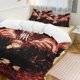 thumbnail image 2 of Jujutsu Kaisen Bedding Set Duvet Cover Comfortable and Lightweight Cartoon Bedding 3 Piece Bed Set, 2 of 5