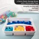 thumbnail image 2 of Caja de almacenamiento CraftGenes 19 L transparente, juego de 4 con bandeja, 2 of 8