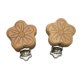 thumbnail image 3 of Sujetachupetes ARAKIERST de madera de haya, 5 piezas, forma de flor, 3 of 6