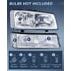 thumbnail image 2 of Conjunto de faros Nilight para Chevy Silverado 2003-2006, 2 of 8