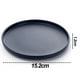 thumbnail image 2 of Bandeja redonda para cena, plato creativo occidental para desayuno, postre y ensalada, 2 of 5