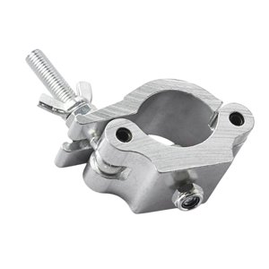 Bothyi - Gancho De Abrazadera Para Iluminación De Escenario Para Dj, Proyector De Iluminación Led, Cabezal Móvil, Plateado, Ancho 5 Cm