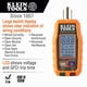 thumbnail image 2 of Tester de Voltaje Klein Tools RT250KIT GFCI LCD 12-1000V, 2 of 3