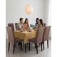 thumbnail image 1 of Juego De 6 Fundas Para Sillas De Comedor Ajustables Texturizadas, 1 of 6
