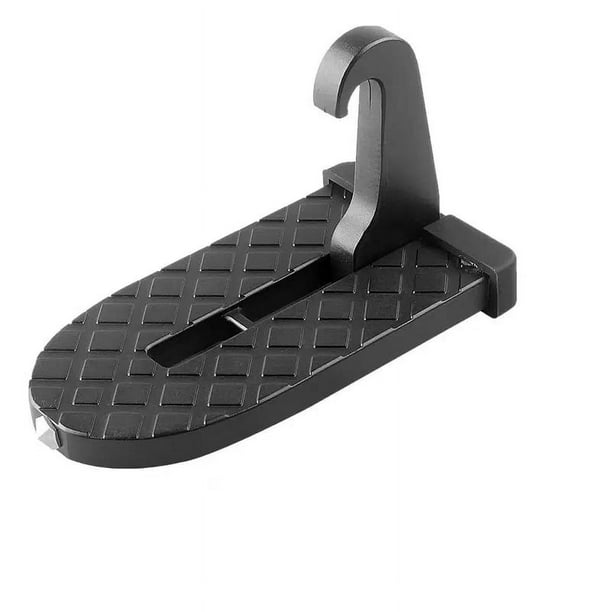 Get Easy Roof Access and Safety with our Foldable Car Door Step and Glass Breaker - Universal Fit for Most Cars, SUVs, and Trucks!