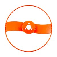 Magideal - Cubierta Protectora Para Cortadora De Césped, Protección Para Desbrozadora, Protección Para Recortadora De Césped, Construcción De Metal, Protección E Naranja S