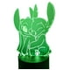 thumbnail image 2 of Lampara Ilusion 3d Stitch Y Angel De 7 Colores Base Touch, 2 of 9