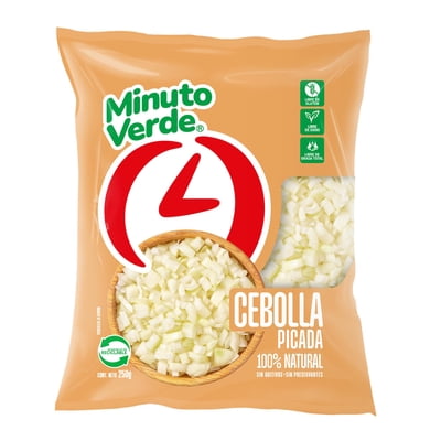 Cebolla Picada 250 Gr Minuto Verde