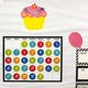 thumbnail image 2 of Recorte decorativo temático de cupcakes – Creative Teaching Press – 25 cm, juego de 12 piezas, 2 of 3
