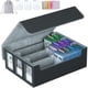 thumbnail image 1 of Caja organizadora de cartas SENVINI de 3 filas para 2400+ cartas, 1 of 3