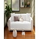 thumbnail image 4 of Funda Para Sofa De 5 Piezas Con Flecos Blanco, 4 of 4