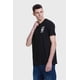thumbnail image 2 of Polera Hombre Doble Print Negro - VII, 2 of 4