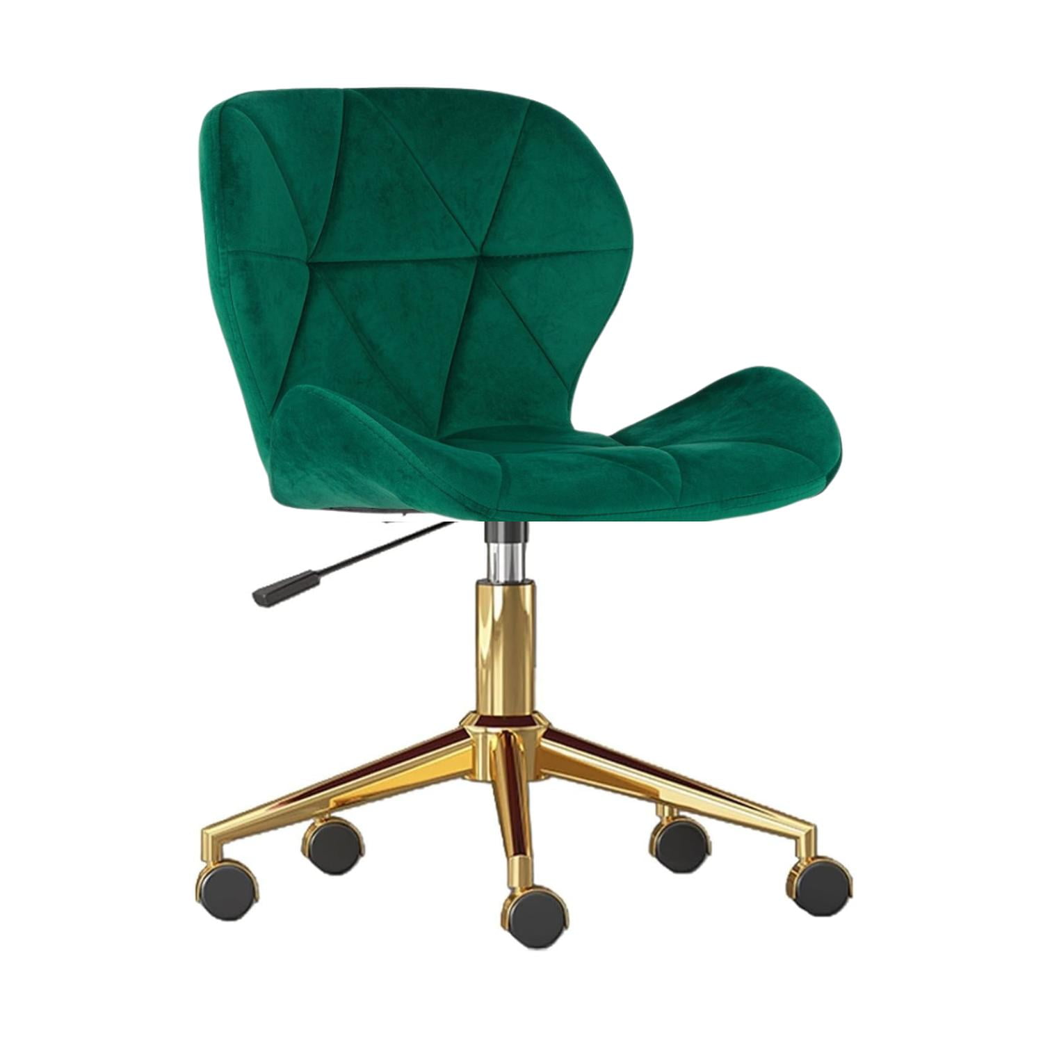 Pandalino - Silla Oficina Escritorio Rubik | Giratoria| Ergonómica | Felpa Verde Verde