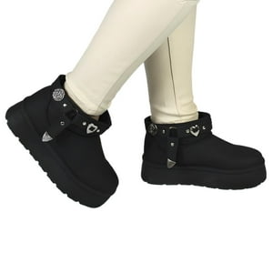 Megabazar Spa - Botin De Mujer 17 Yassne Negro