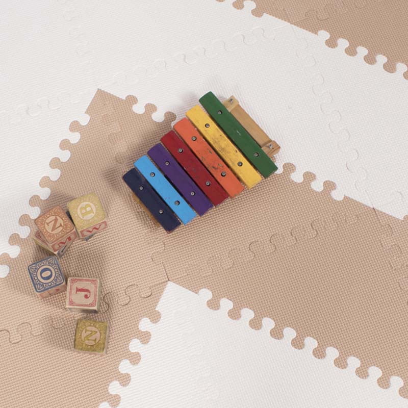 Bric - Alfombra Bebe Goma Eva Beige 170x140cm