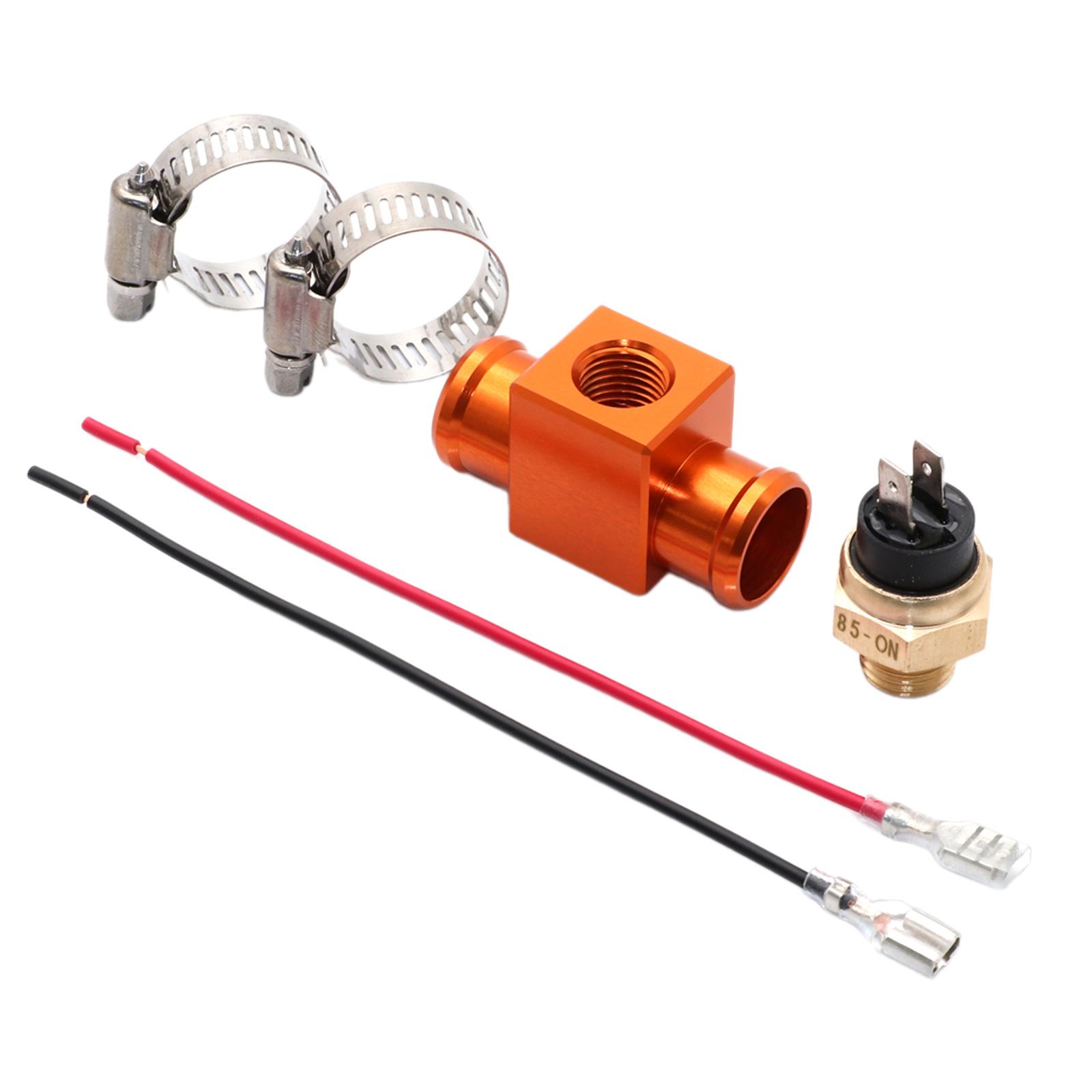 Magideal - Interruptor De Temperatura Del Termostato Del Ventilador Del Radiador De La Motocicleta, Componente De Reemplazo, Interruptor Del Termostato Del Venti