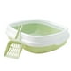 thumbnail image 4 of Inodoro Semicerrado Para Gatos, Bandeja De Arena De Viaje Duradera Más Fuerte, Limpieza De Conejo Verde, 4 of 5