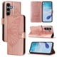 thumbnail image 5 of Funda Cartera Mariposa Para Samsung Galaxy S24 Plus Con Soporte Y Ranuras Para Tarjetas Oro Rosa, 5 of 5