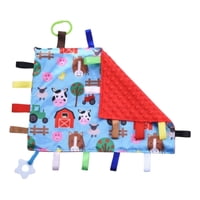 Genérico - Set 2 Mantas De Apego Sensoriales Estimula Juego Bebe Lau