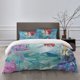thumbnail image 1 of Ariel Bedding Sets Bed Cartoon Duvet Cover Lightweight 3 Piece Bet Sets for Kids Boys Girls, 1 of 5