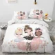 thumbnail image 1 of x1268 Bed SheetsCartoon Cute Ballet Girl Ballerina Duvet Cover Set HD Comforter Cover for Kids Bedding Sets Bedclothes Bedroom Decor 3-Piece Bedding Set (1 Duvet Cover + 2 Pillow Shams) nj1268, 1 of 5