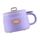 thumbnail image 2 of Olla arrocera eléctrica pequeña de 1,6 l, 110 V, antiadherente, para cocinar fideos, ideal para 1-3 personas, para acampar o cocinar sopa en dormitorios. Violeta, 2 of 5