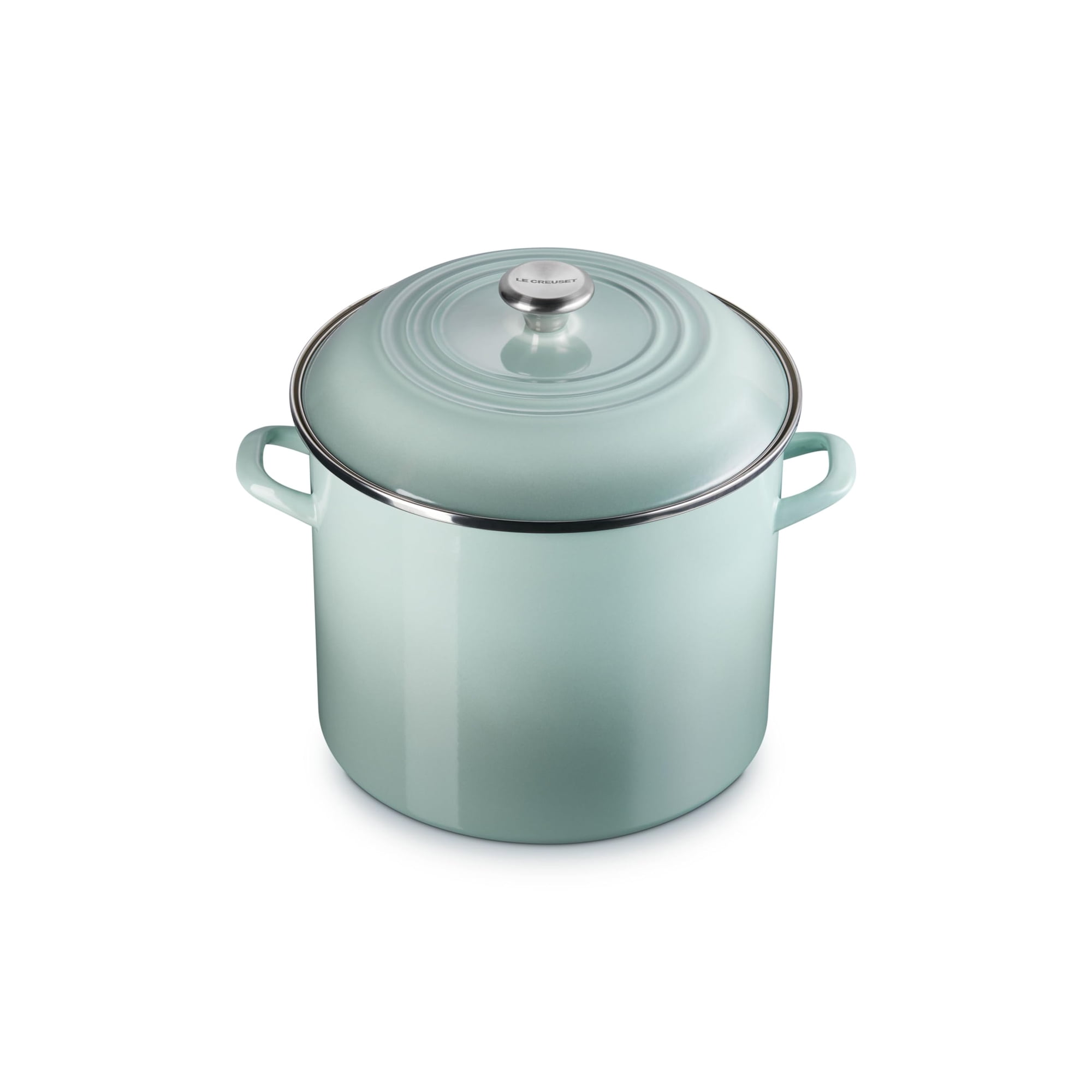 Sal Marina Tradicional Stockpot Le Creuset Esmaltada Sobre Acero De 16 Litros