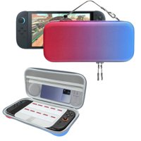 Estuche Protector Aaronmei Nintendo Switch 2 Rojo Azul