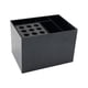 thumbnail image 2 of Organizador de Salón, Soporte para Cepillo de Pelo, Soporte Portátil para Tijeras de Salón, Caja de Almacenamiento de Herramientas de Peluquería para negro, 2 of 5