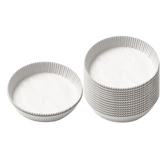 Papel Pergamino Para Hornear Resistente Al Calor Desechable Para Cocinar Freidora De Aire Blanco