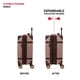 thumbnail image 5 of Baúl rígido Luggage SwissGear 7739 con tapa giratoria, 19 pulgadas, rubor, 5 of 9