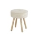 thumbnail image 2 of Puff Redondo 45x35 Cm Beige, 2 of 5