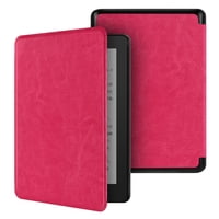 Funda Gangxun Compatible Con Kindle Paperwhite6 – Diseño Con Correa De Mano, Modo Automático, Cuero Pu Vintage