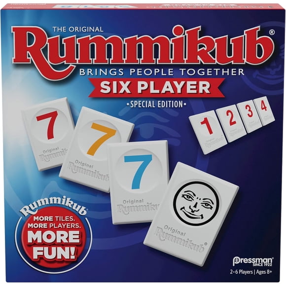 Juego Rummikub Pressman Edición Six Player Clásico