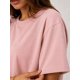 thumbnail image 3 of Polera Basica Cuello Redondo 100% Algodon 200g Manga Corta Palo Rosa Xl-xxl Lisa, 3 of 3