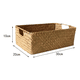 thumbnail image 2 of Cesta Organizadora Belug Mimbre Almacenamiento Decoracion 30x20x10 Beige Mimbre, 2 of 4