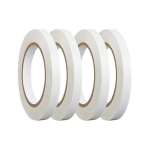 Sellocinta - Cinta De Fijar Doble Contacto Transferible 12Mmx40Mts. 4 Un Blanco