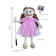 thumbnail image 4 of Marioneta de mano Rodayna 64 cm para niña, cuerpo completo, estilo ventrílocuo, 4 of 7