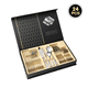 thumbnail image 1 of Set Juego De Cubiertos 24 Piezas Acero Inoxidable Plateado, 1 of 3