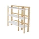 thumbnail image 1 of Kit Estante Folding+ Estante Narrow Folding Madera Natural/ Blanco, 1 of 3