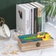 thumbnail image 4 of Las Aventuras de la Máscara Caja Organizadora de Madera Rústica - Caja Decorativa Multifuncional para Escritorio, Hogar, Oficina, Joyas y Manualidades, 4 of 6