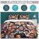 thumbnail image 5 of Robert Downey Jr Family Bed 3 Piece Set Personalized Bedding Decor for Kids And Teens Anime Student Dormitory Cover, 5 of 5