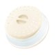 thumbnail image 1 of Funda antisalpicaduras para microondas JYYHSF, plegable, de silicona, color beige, 1 of 7