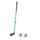 thumbnail image 2 of Palo De Golf Telescópico Con Escala Para Entrenamiento Portátil Al Aire Libre, Color Negro Y Azul, 2 of 5
