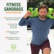 thumbnail image 3 of Set de entrenamiento con pesas ajustable Magna Rex Exercise Sandbag, 3 of 8