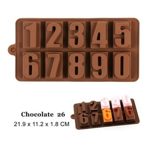 Genérico - Molde De Silicona Chocolate Diferente Modelos Repostería